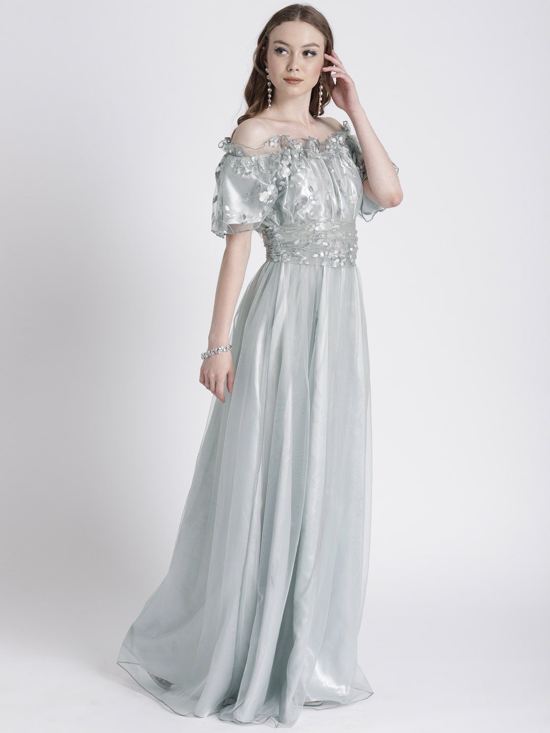 After Six Shimmer Bridesmaid Dress 6810LS | Bella Bridesmaids